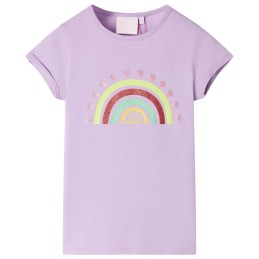 Kinder-T-Shirt Lila 116