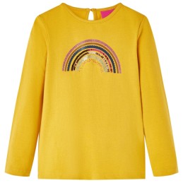 Kinder-Langarmshirt Ocker 104