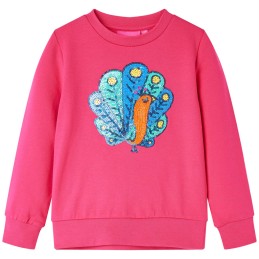 Kinder-Sweatshirt Knallrosa...