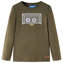 Kinder-Langarmshirt Khaki...