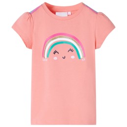 Kinder-T-Shirt Korallenrosa...