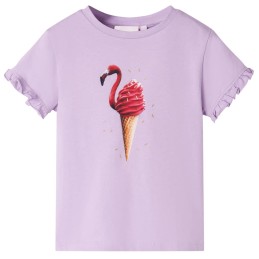 Kinder-T-Shirt Lila 104