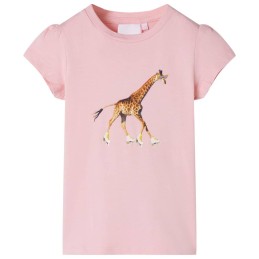 Kinder-T-Shirt Hellrosa 116