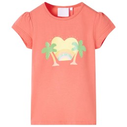 Kinder-T-Shirt Korallenrosa...