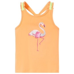 Kinder-Tanktop Hellorange 104