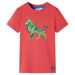 Kinder-T-Shirt Rot 128