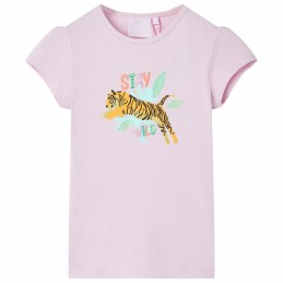 Kinder-T-Shirt Lila 140