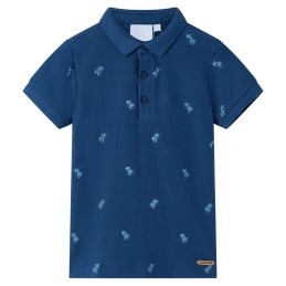 Kinder-Poloshirt Dunkelblau...