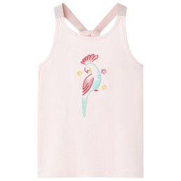 Kinder-Tanktop Zartrosa 140