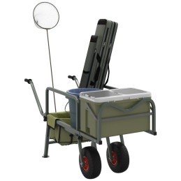 Angelwagen Grün mit 2...