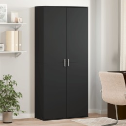 Highboard Schwarz 80x35x180...