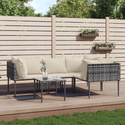5-tlg. Garten-Lounge-Set...