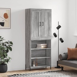 Highboard Grau Sonoma...
