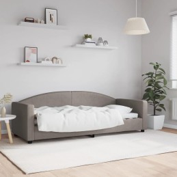 Tagesbett Taupe 80x200 cm...