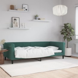 Tagesbett Dunkelgrün 90x200...