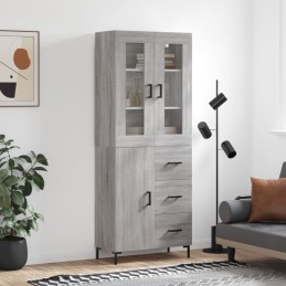 Highboard Grau Sonoma...