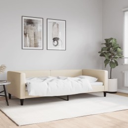 Tagesbett Creme 90x200 cm...