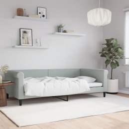 Tagesbett Hellgrau 100x200...