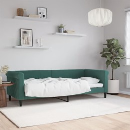 Tagesbett Dunkelgrün 80x200...
