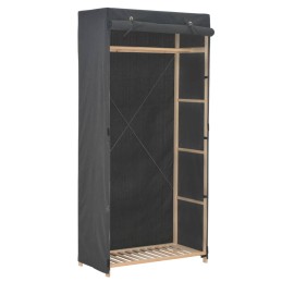 Kleiderschrank Grau 79 x 40...