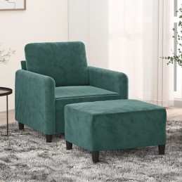 Sessel mit Hocker...