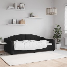 Tagesbett Schwarz 90x190 cm...