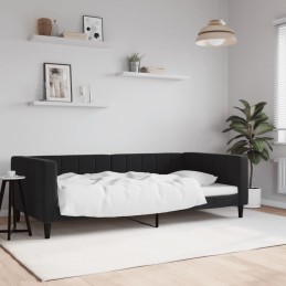 Tagesbett Schwarz 100x200...