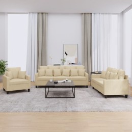3-tlg. Sofagarnitur mit...