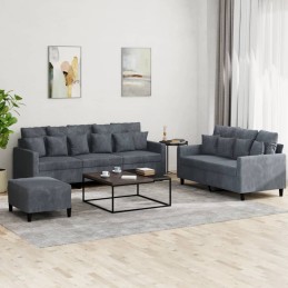 3-tlg. Sofagarnitur mit...