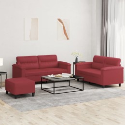 3-tlg. Sofagarnitur mit...