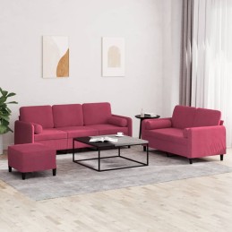 3-tlg. Sofagarnitur mit...