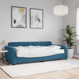 Tagesbett mit Matratze Blau...