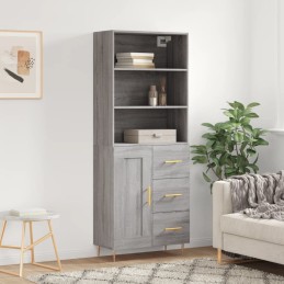 Highboard Grau Sonoma...
