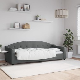 Tagesbett Dunkelgrau 80x200...