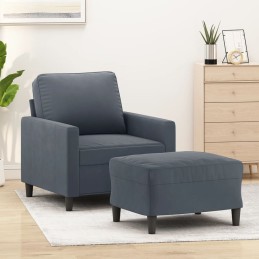 Sessel mit Hocker...