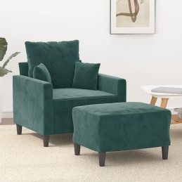 Sessel mit Hocker...