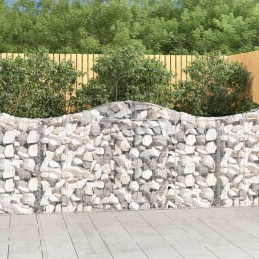 Gabionen mit Hochbogen...