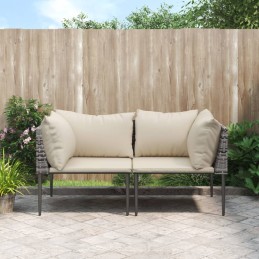 Garten-Ecksofas mit Kissen...