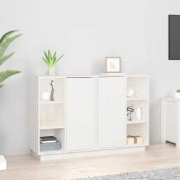 Sideboard Weiß 120x35x80 cm...