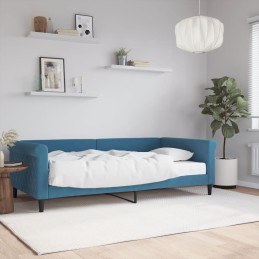 Tagesbett mit Matratze Blau...