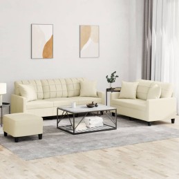 3-tlg. Sofagarnitur mit...