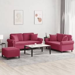3-tlg. Sofagarnitur mit...