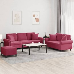 3-tlg. Sofagarnitur mit...