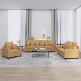 3-tlg. Sofagarnitur mit...