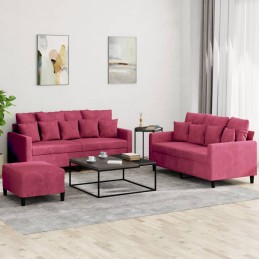 3-tlg. Sofagarnitur mit...