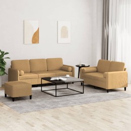 3-tlg. Sofagarnitur mit...