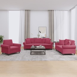 3-tlg. Sofagarnitur mit...