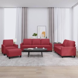 4-tlg. Sofagarnitur mit...