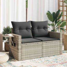 Gartensofa mit Kissen...