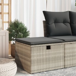 Gartenhocker mit Kissen...